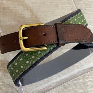 Vineyard Vines Canvas Club Golf Ball Tee Belt